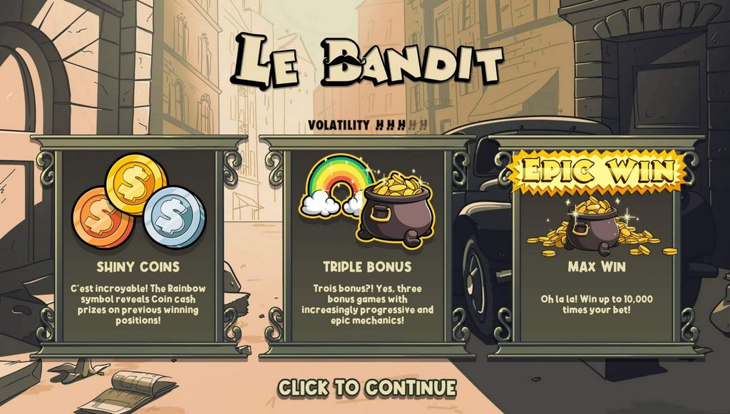 Le Bandit Slot-Einführung 2025